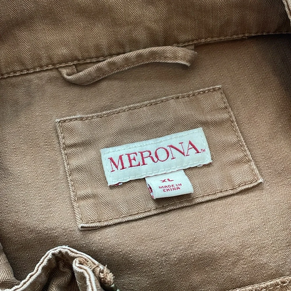 Brown utility jacket - Picture 3 of 6